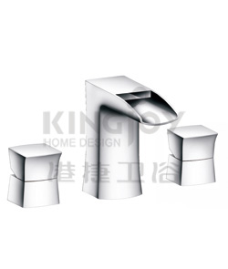 (KJ835T000) 3-hole basin mixer deck-mounted