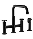 4-hole basin mixer deck-mounted