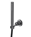 Shower holder with handshower and hose