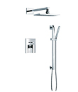 Single Lever concealed mixer with slide shower set