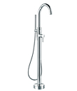 Single lever bath/shower mixer