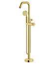 Single lever bath/shower mixer floor-mounted