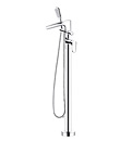 Single lever bath/shower mixer floor-mounted