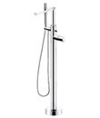 Single lever bath/shower mixer floor-mounted