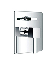 (KJ818X000) Single lever concealed 4-way bath/shower mixer with diverter