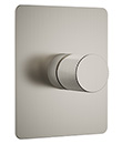Single lever concealed shower mixer without diverter