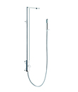 Single lever shower mixer