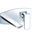 (KJ805V000) Single lever wall basin mixer