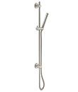 Slide rail set with handshower and flexible hose