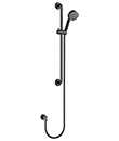 Slide rail set with handshower and flexible hose