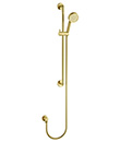 Slide rail set with handshower and flexible hose