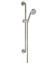 Slide rail set with handshower and flexible hose