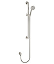 Slide rail set with handshower and flexible hose