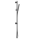 Slide rail set with handshower and flexible hose