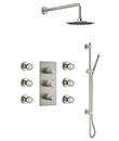 Thermostatic concealed shower mixer