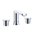 Two-handle basin mixer