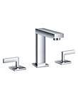 Two-handle basin mixer deck mounted