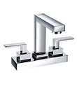 (KJ806T002) Two-handle basin mixer deck mounted