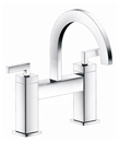 (KJ836N000) Two-handle bath mixer deck-mounted