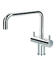 Two-handle sink mixer