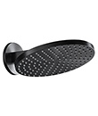 Wall shower arm with rainshower