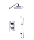 (KJ8078410) Wall thermostatic concealed shower mixer