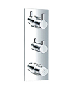 Wall thermostatic shower mixer