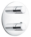 Wall thermostatic shower mixer 2-way diverter