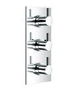 (KJ8074109) Wall thermostatic shower mixer with diverter